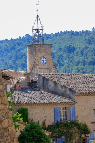 IMG_18068640_VAUCLUSE (84)  ANSOUIS FAçADE DE MAISON DE VILLAGE