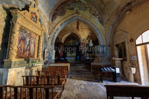 IMG_18068656_VAUCLUSE (84)  ANSOUIS EGLISE SAINT MARTIN.