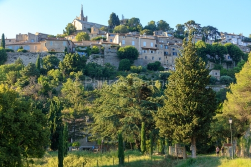 IMG_18069070_VAUCLUSE (84)  BONNIEUX VUE GéNERALE LE VILLAGE
