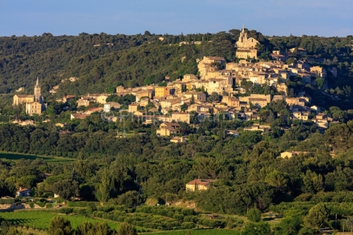 IMG_18069081_VAUCLUSE (84)  BONNIEUX VUE GéNERALE LE VILLAGE