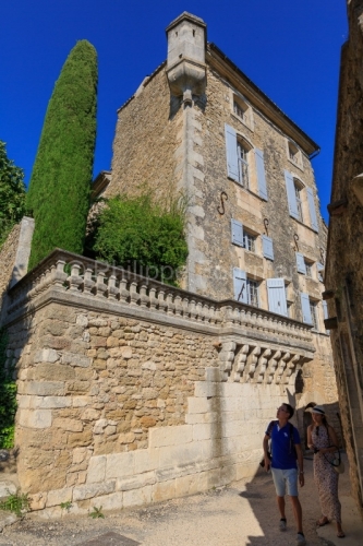 IMG_18068981_VAUCLUSE (84)  MéNERBES LE VILLAGE RUE DE L'éGLIS