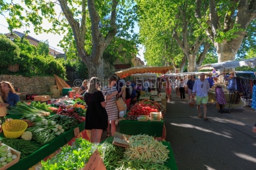 IMG_18072195_VAUCLUSE (84)  LOURMARIN JOUR DE MARCHE BOULEVARD D