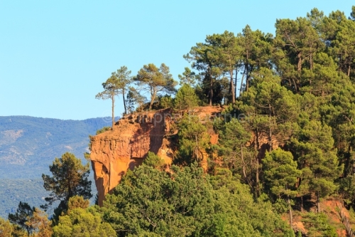 IMG_18071980_VAUCLUSE (84)  ROUSSILLON PAYSAGE LES FALAISES D'OC