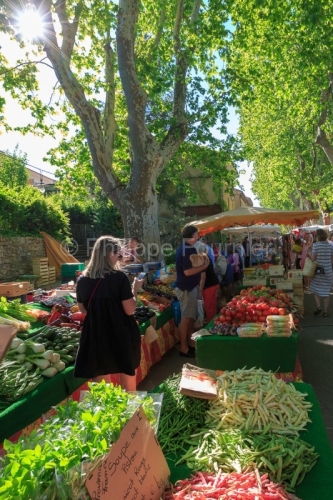 IMG_18072203_VAUCLUSE (84)  LOURMARIN JOUR DE MARCHE BOULEVARD D