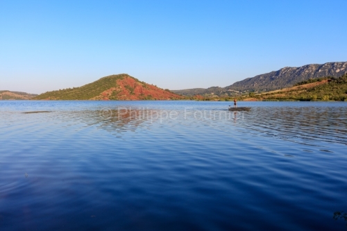IMG_18067720_HERAULT (34)  CELLES PAYSAGE LAC DU SALAGOU GéOLOG