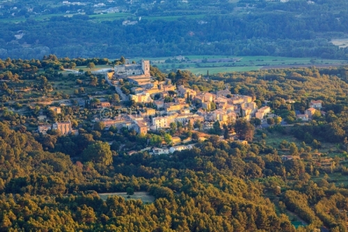 IMG@18072135_Vaucluse (84) Lacoste Vue Génerale vue du village