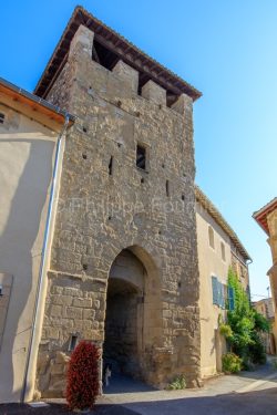 IMG_1908261126_DRôME (26) MONTVENDRE PORTE DU CHATEAU RéPLIQUE