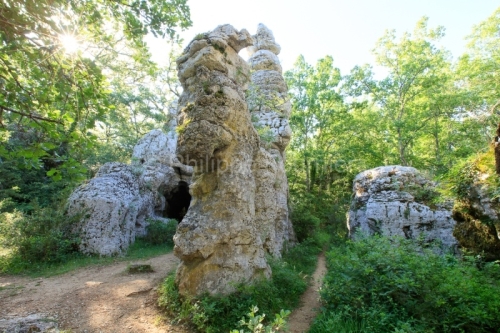 IMG_16052031_ARDECHE (07) LABLACHèRE BOIS DE PAIOLIVE CALCAIRE