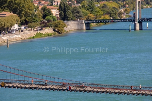 IMG_15084353_ARDECHE (07) TOURNON SUR RHONE PASSERELLE MARC SEGU