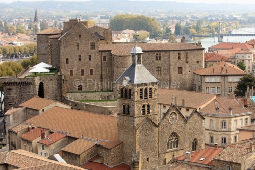 IMG_15104708_ARDECHE (07) TOURNON SUR RHONE LE CHATEAU L'EGLISE