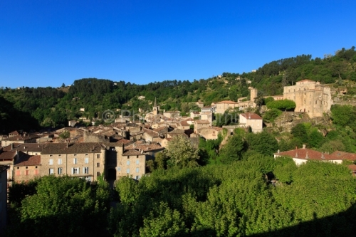 IMG_14052253_ARDECHE (07) LARGENTIERE LE CHATEAU ET LE BOURG Mé