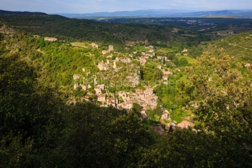 IMG_13060545_Ardèche (07) ROCHECOLOMBE VUE DU VILLAGE
