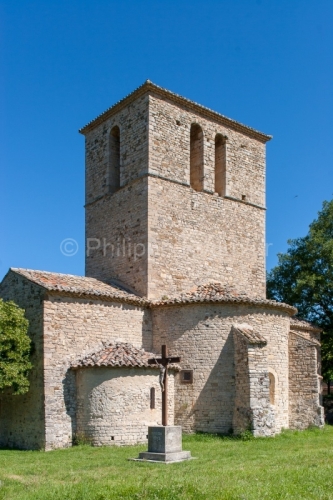 IMG_30579_DROME (26) SAINTE JALLE CHEVET DE L'EGLISE NOTRE DAME