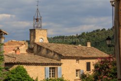 IMG_18068299_VAUCLUSE (84)  ANSOUIS FAçADE DE MAISON DE VILLAGE