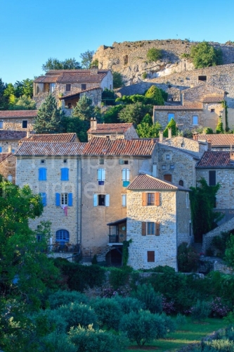 IMG_53188_ARDECHE (07)  BANNE VILLAGE DE CARACTERE LE VILLAGE ET