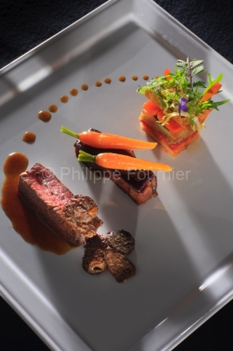 IMG_47838_BOEUF "FIN GRAS DU MEZENC" L'ASSIETTE DE FIN GRAS AVEC