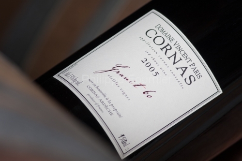 IMG_48106_ARDECHE (07) CORNAS VINS DES CôTES DU RHôNE BOUTEILL