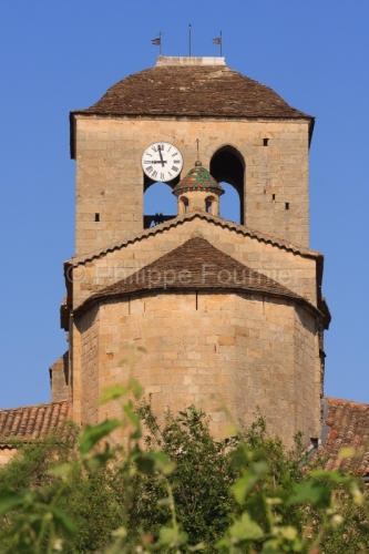 IMG_51014_ARDECHE (07) VINEZAC VILLAGE DE CARACTERE L'éGLISE RO