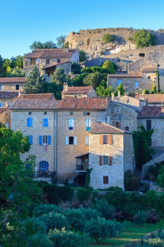 IMG_53188_ARDECHE (07) BANNE VILLAGE DE CARACTERE LE VILLAGE ET