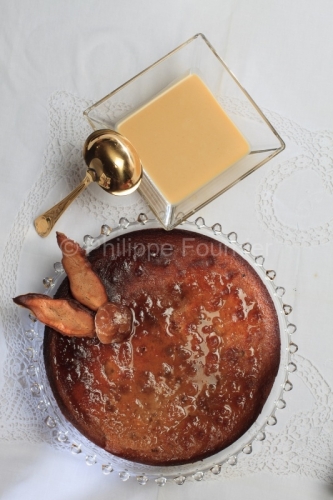 IMG_93994_GATEAU A LA CHATAIGNE SAUCE AU CARAMEL LA CUISINE DE C