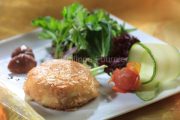 IMG_CFA_Ardeche (07) Gastronomie CHEVRE CHAUD ROTI AUX AMANDES E