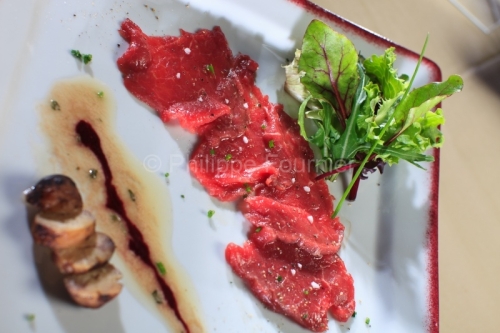 IMG_CFA_ardèche (07) gastronomie carpaccio de fin gras du méze