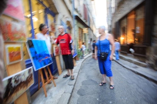 IMG_12085552_ARDECHE (07) JOYEUSE LA GRAND RUE, MARCHé DES CRé