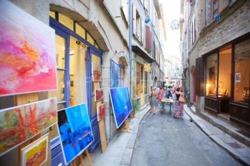 IMG_12085555_ARDECHE (07) JOYEUSE LA GRAND RUE, MARCHé DES CRé
