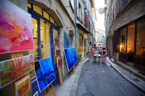IMG_12085556_ARDECHE (07) JOYEUSE LA GRAND RUE, MARCHé DES CRé