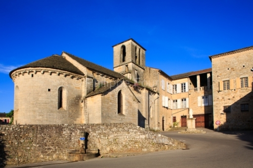 IMG_13061049_ARDECHE (07) CHAMBONAS ÉGLISE ROMANE SAINT MARTIN