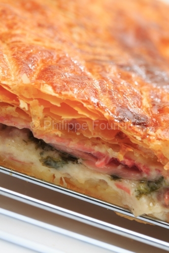 IMG_130910113_FEUILLETE DE JANOT JAMBON ET CHEVRE FRAIS LA CUISI