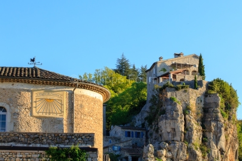 IMG_14041704_ARDECHE (07) LABEAUME VILLAGE DE CARACTERE Cadran s