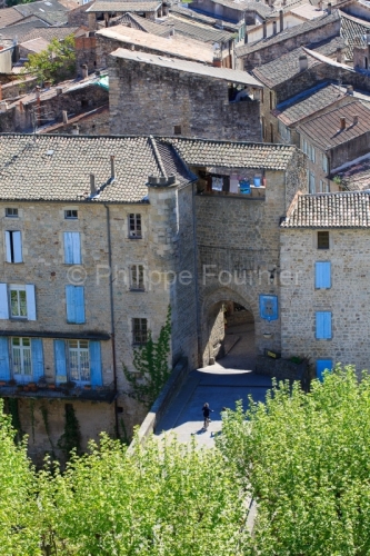 IMG_14042012_Ardeche (07) Largentiere, Le Bourg Médiéval, La Porte Des Recollets