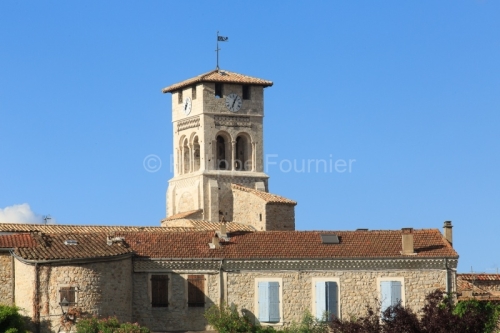 IMG_14077110_ARDECHE (07) RUOMS L'éGLISE SAINT PIERRE 11EME SI
