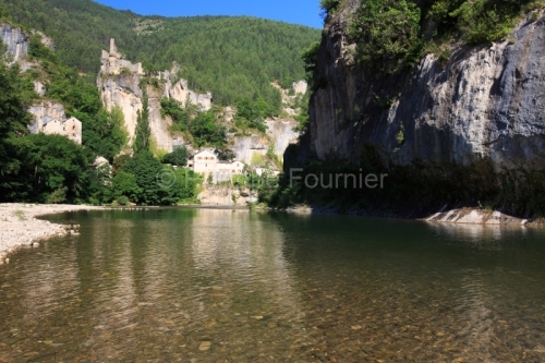 IMG_14077883_LOZERE (48) CASTELBOUC GORGES DU TARN LA RIVIèRE T