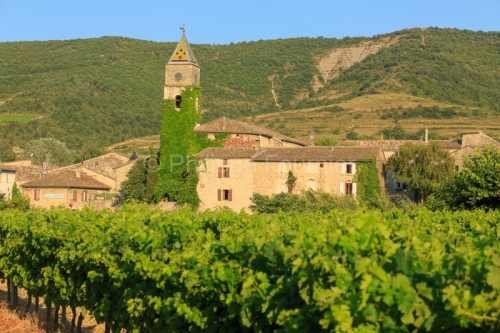 IMG_15070618_ARDECHE (07) VALVIGNERES LE VIGNOBLE LE VILLAGE, CL