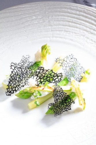 IMG_16010382_DROME (26) GRIGNAN ASPERGES VERTES EN JEU DE TEXTUR