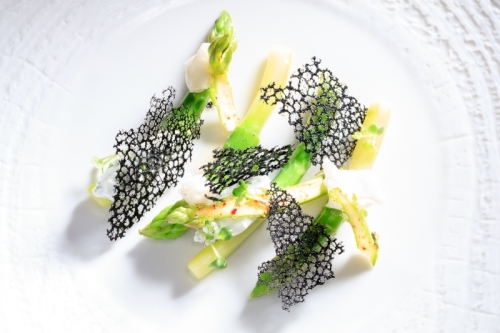 IMG_16010400_DROME (26) GRIGNAN ASPERGES VERTES EN JEU DE TEXTUR