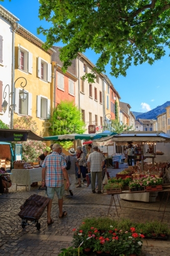 IMG_16076212_DROME (26) BUIS LES BARONNIES JOUR DE MARCHé, PLAC