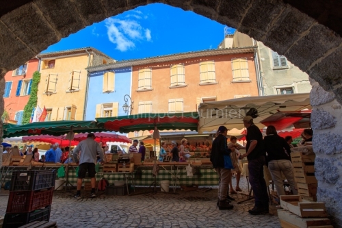 IMG_16076314_DROME (26) BUIS LES BARONNIES JOUR DE MARCHé, PLAC