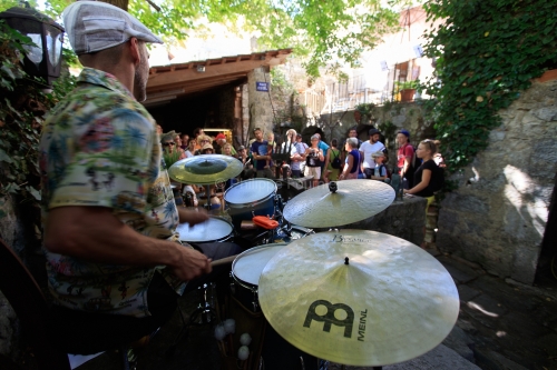 IMG_16088749_ARDèCHE (07) LABEAUME CULTURE FESTIVAL LABEAUME EN MUSIQUES DEAMBULATION MUSICALE SEPTET DES ELEPHANTS