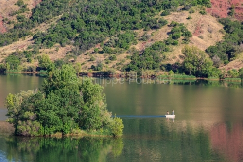 IMG_18067635_HERAULT (34)  CELLES PAYSAGE LAC DU SALAGOU GéOLOG