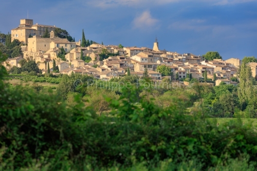 IMG_18068398_VAUCLUSE (84)  ANSOUIS VUE GéNERALE LE CHâTEAUX E