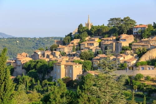 IMG_18068561_VAUCLUSE (84)  BONNIEUX L´éGLISE HAUTE, VUE DU VI