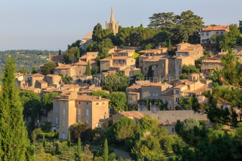 IMG_18068565_VAUCLUSE (84)  BONNIEUX L´éGLISE HAUTE, VUE DU VI