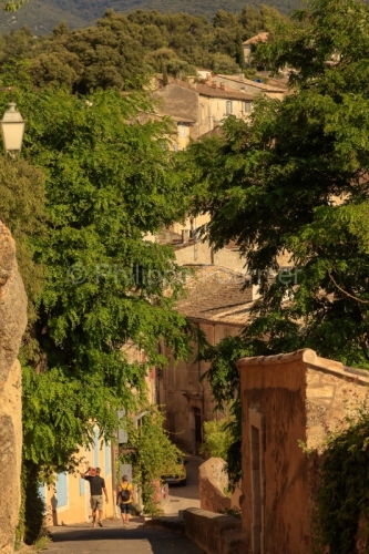 IMG_18069020_VAUCLUSE (84)  MéNERBES VILLAGE PERCHé FAçADE DE