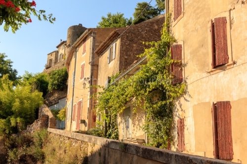 IMG_18069059_VAUCLUSE (84)  MéNERBES VILLAGE PERCHé FAçADE DE