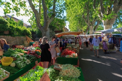 IMG_18072195_VAUCLUSE (84)  LOURMARIN JOUR DE MARCHE BOULEVARD D