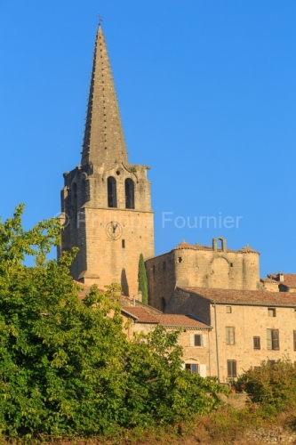 IMG_18095034_Ardeche (07) Chassiers Village De Caractere Vue Du