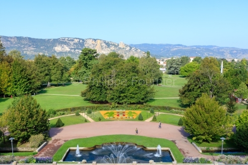 IMG_1908315120_DRôME (26) VALENCE PARC JOUVET DEPUIS L'ESCALIER